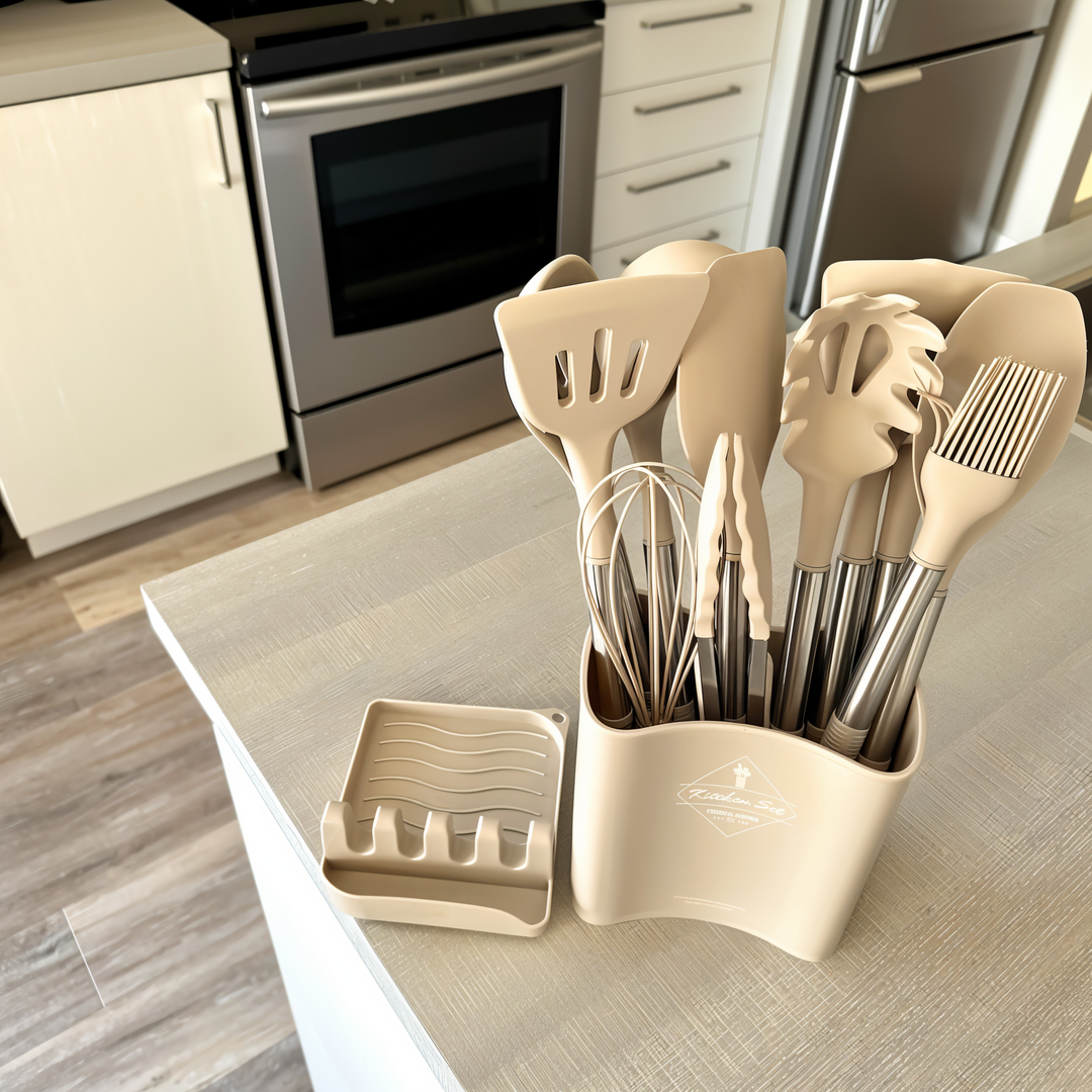 12 részes szilikon konyhakészlet - Culinara Pro