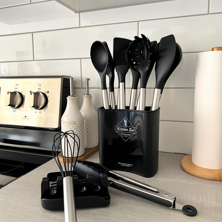 12 részes szilikon konyhakészlet - Culinara Pro