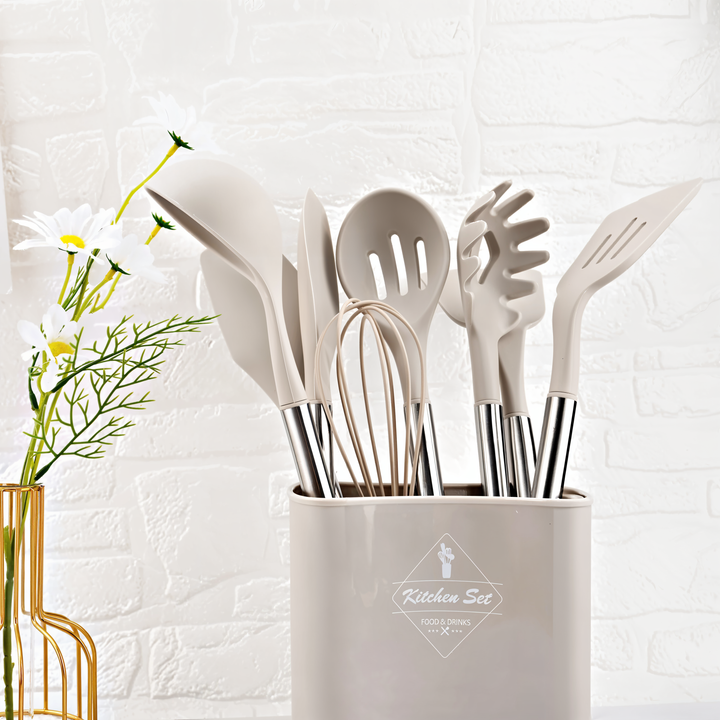 12 részes szilikon konyhakészlet - Culinara Pro