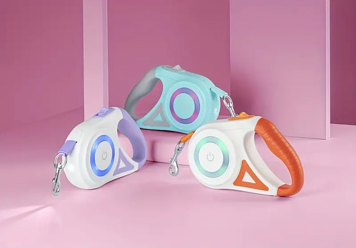 Világító Kutyapóráz Elemlámpával - GlowGuard