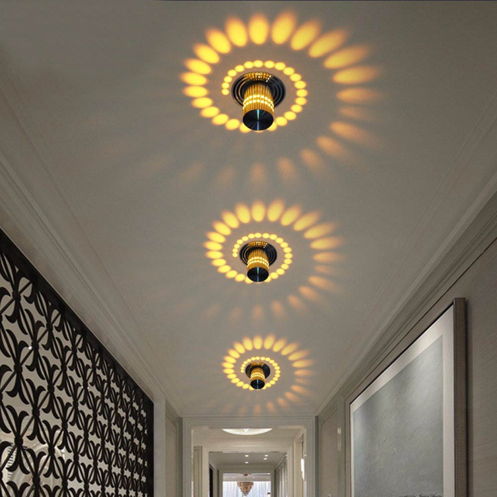 Modern LED Spirálizzó - LumoSpiral