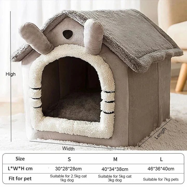 Kényelmes Beltéri Kutyafészek - SnugglyNest