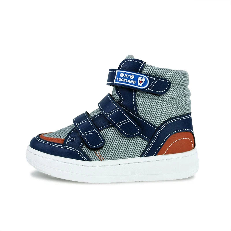 Gyermek ortopéd bőrcipők tépőzárral - Milo