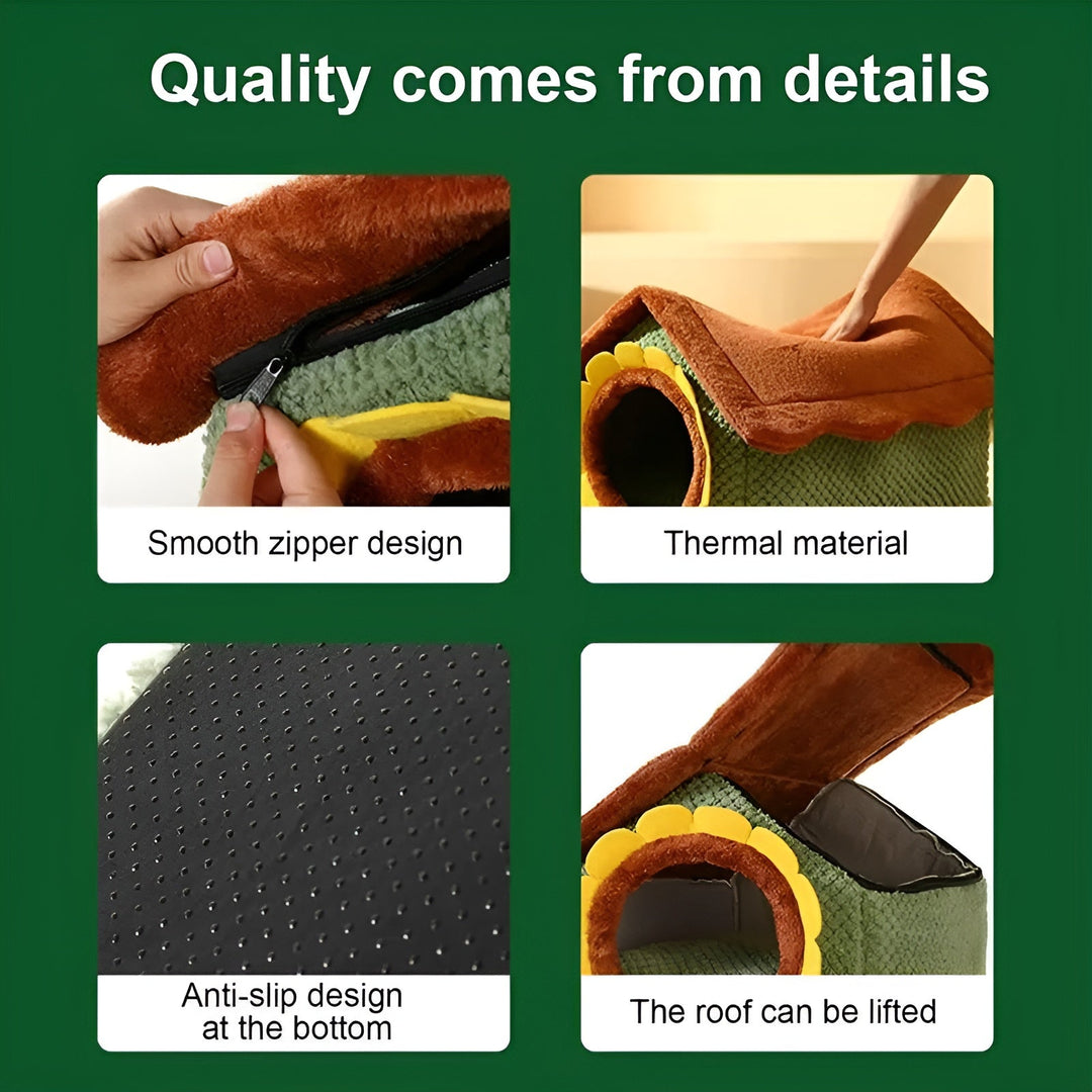 Beltéri alvó sátor macskák számára - SnugCat sátor