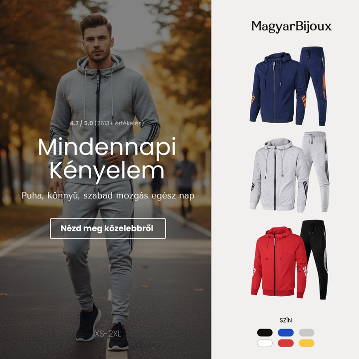 Kényelmes Férfi Edzőruha - Milan