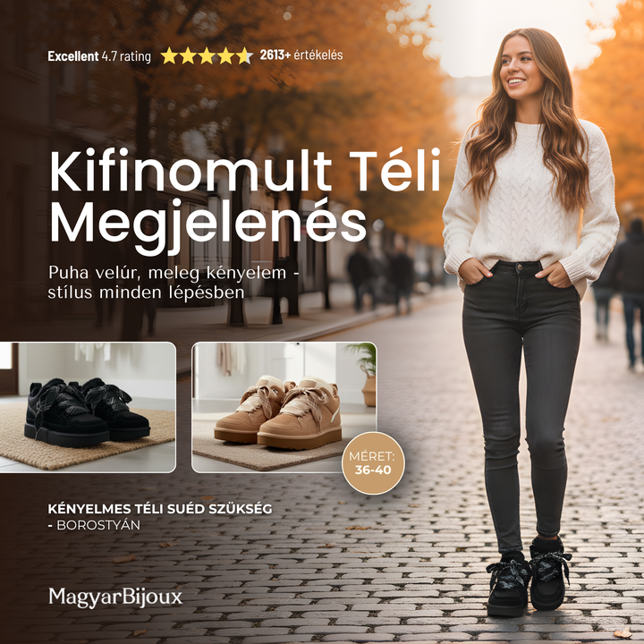 Kényelmes Téli Suéd Szükség - Borostyán