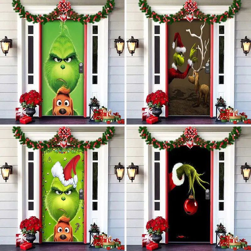 Karácsonyi Ajtódíszítés - MerryDoor