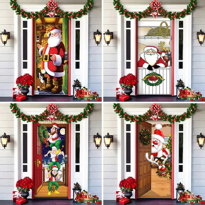 Karácsonyi Ajtódíszítés - MerryDoor