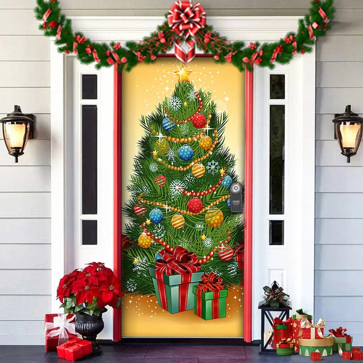 Karácsonyi Ajtódíszítés - MerryDoor