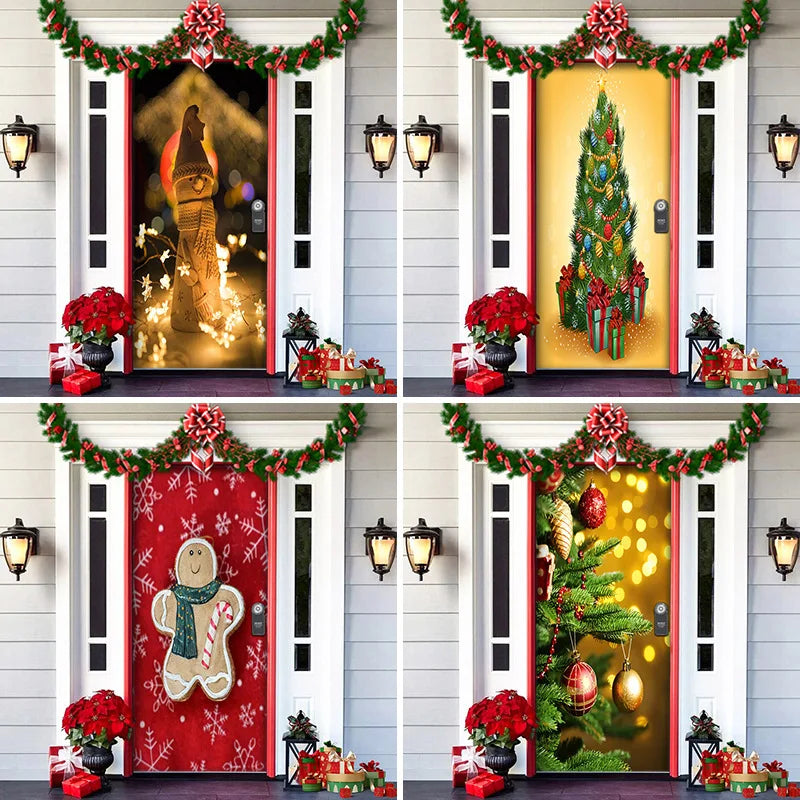 Karácsonyi Ajtódíszítés - MerryDoor