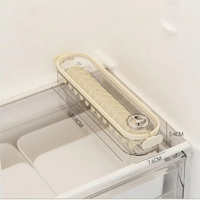 Stapelbare tárolódoboz fedéllel - FridgeStack