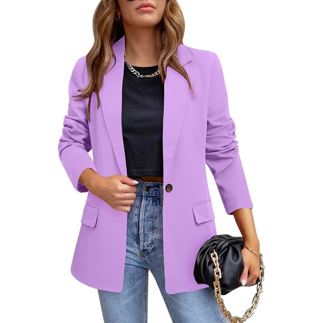 Trendi Slim Fit Blézer Nőknek - Hana