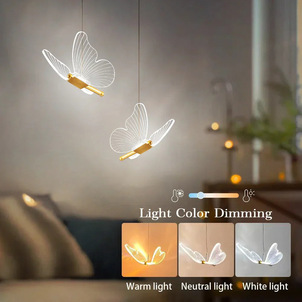 LED Pillangó Függőlámpák - ButterLuxe