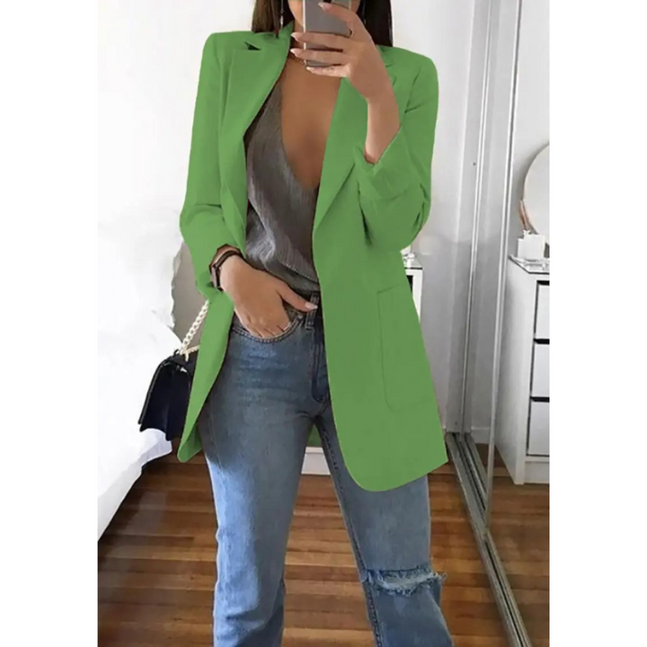 Trendi Hosszú Női Blézer - Valentina