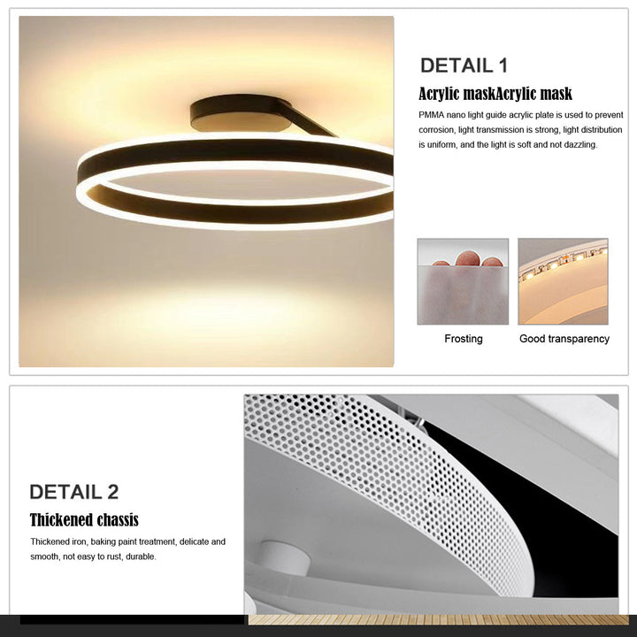 Modern LED Mennyezeti Lámpa - Luminara