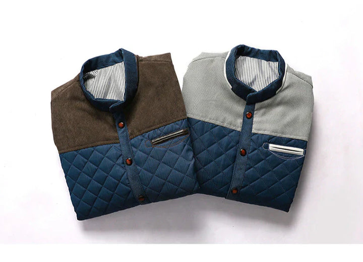 Retro széldzseki álló gallérral férfiaknak – Orlando