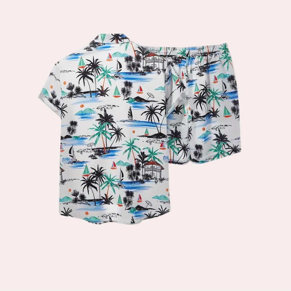 Kényelmes nyári két részes szett férfiaknak – Lélegző & Kényelmes – Jonas