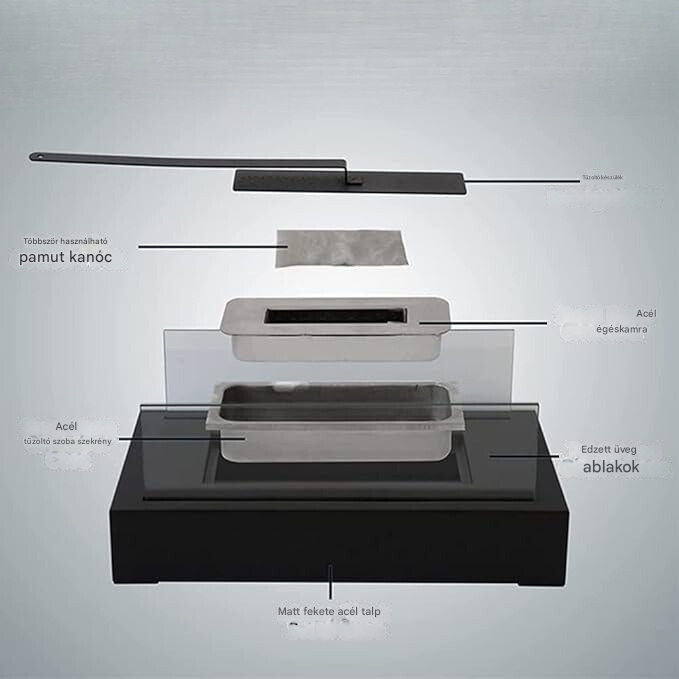 Hordozható Asztali Tűzhely - LumaFlame