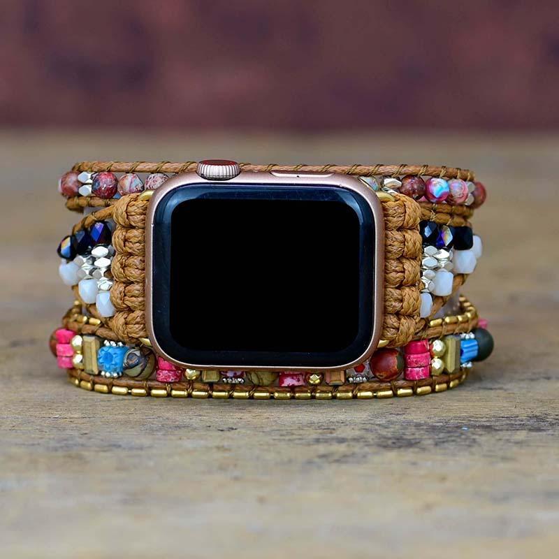 Drágakő Apple Watch Szíj - Nova