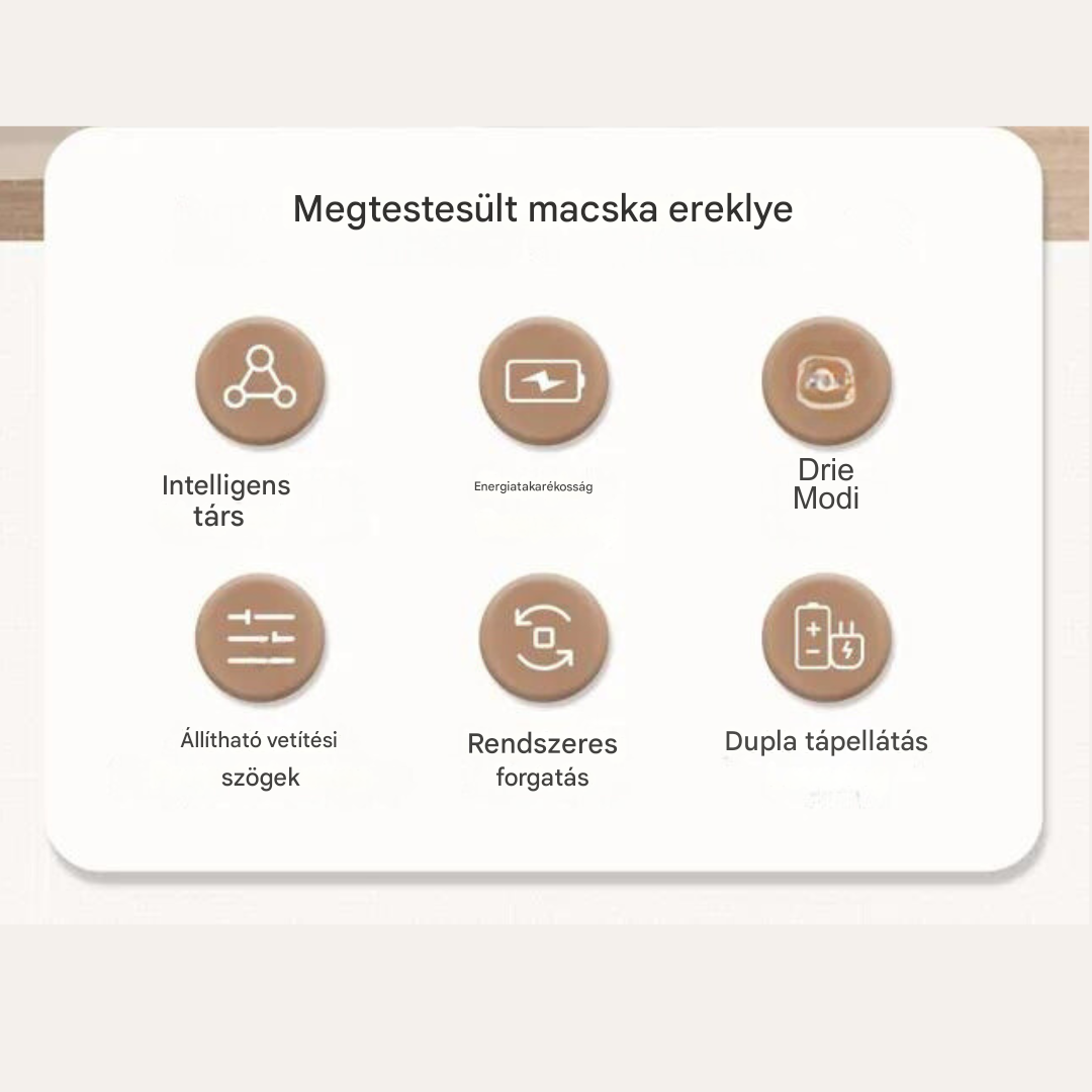 Interaktív lézer macskajáték - LaserPaw