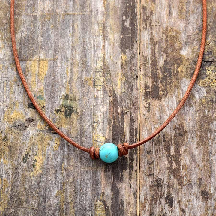 Értékes Türkiz Choker Nyaklánc - Calista