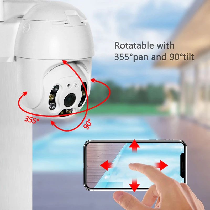 4 Darabos Okos WiFi Biztonsági Kamera Készlet – SmartCam Készlet 4X