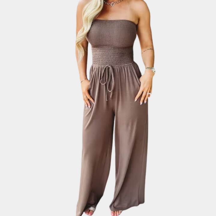 Bandeau Jumpsuit Nőknek - Livia