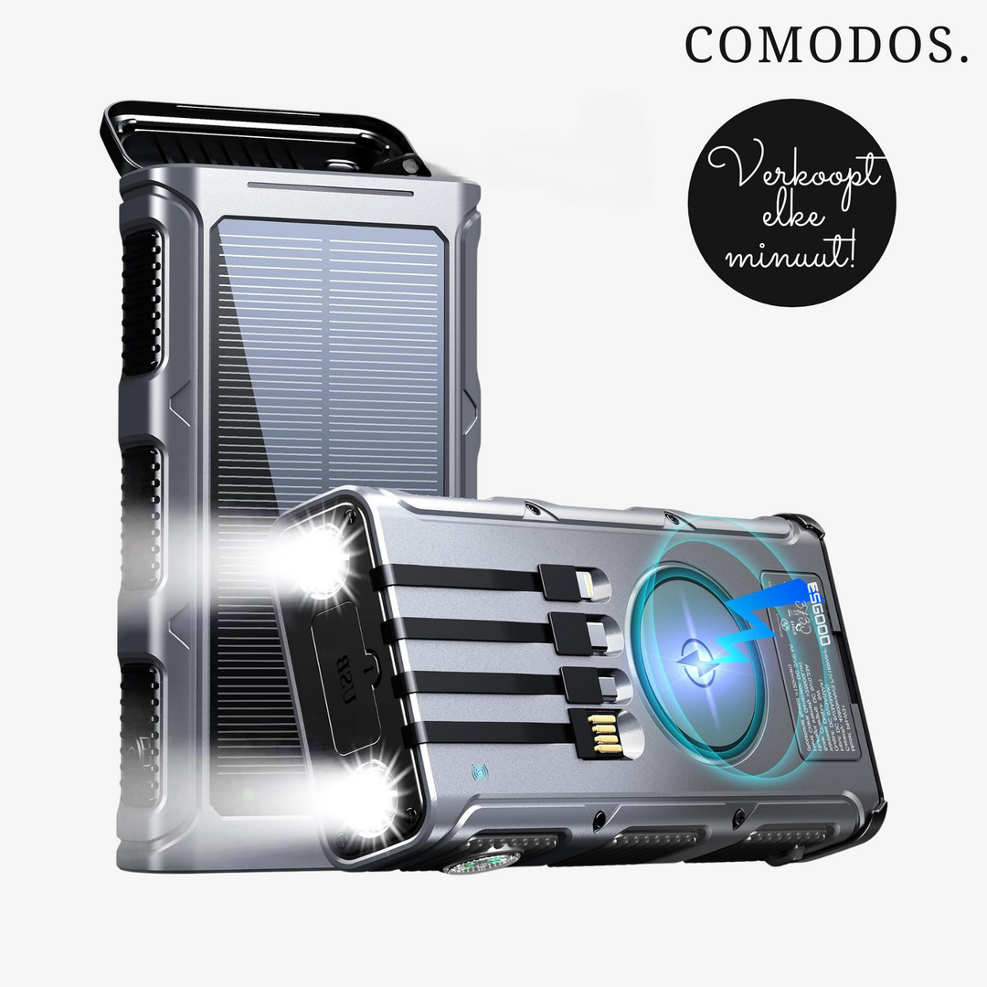 Napelem Power Bank - PowerSafe 20000