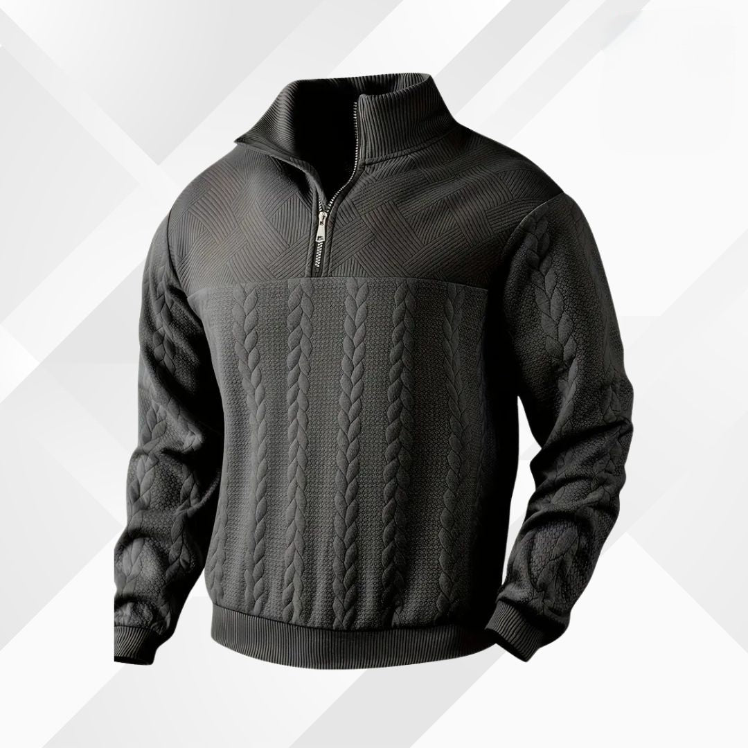 Férfi pulóver kasmír-merinó gyapjúból – Őszi varázs Severin