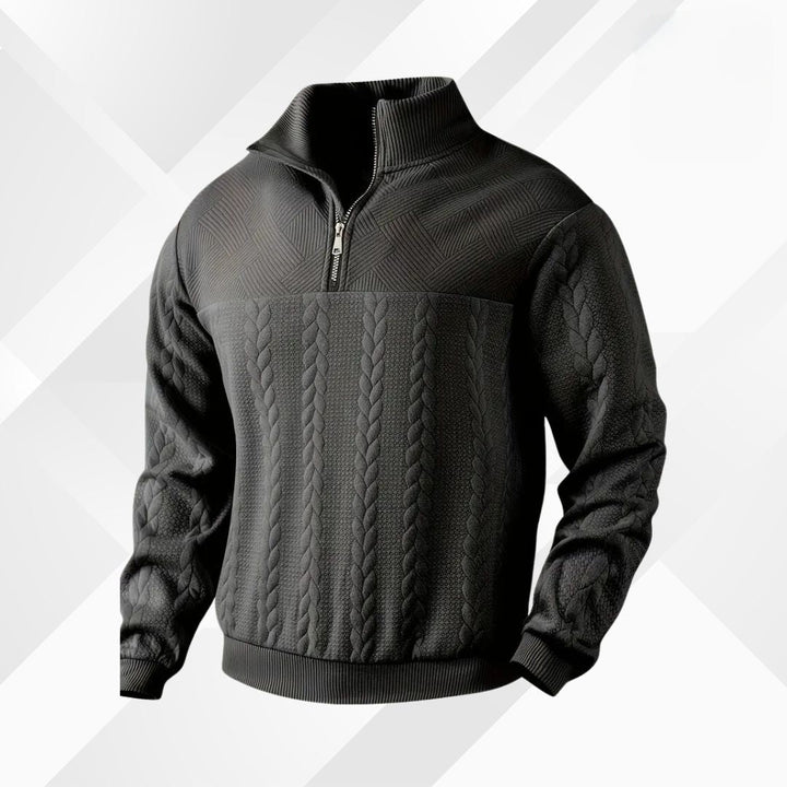 Férfi pulóver kasmír-merinó gyapjúból – Őszi varázs Severin