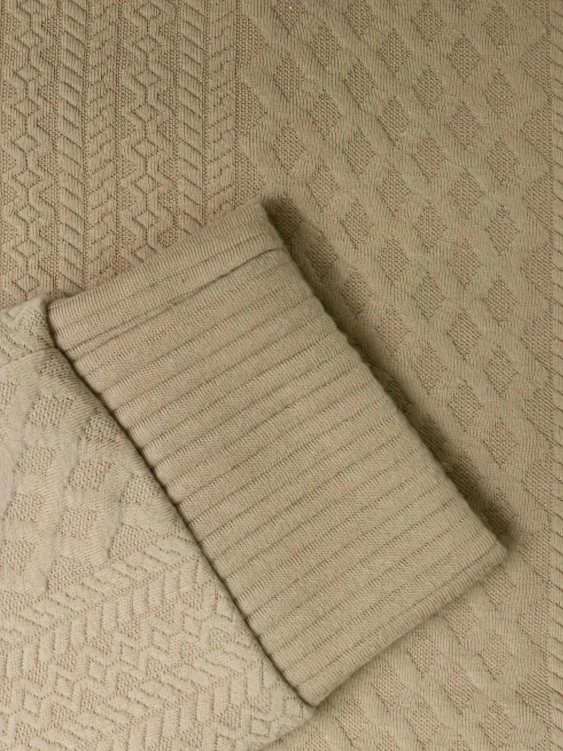 Férfi Kötött Szabadtéri Pulóver Pöttyökkel - Logan