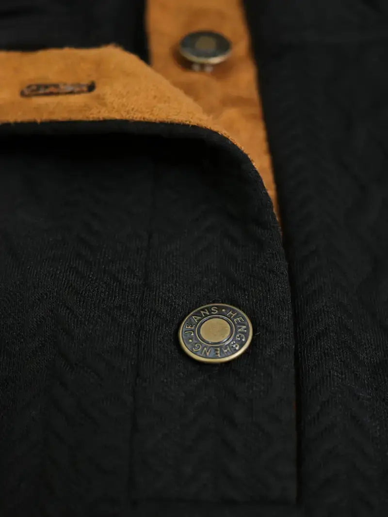 Férfi Kötött Szabadtéri Pulóver Pöttyökkel - Logan