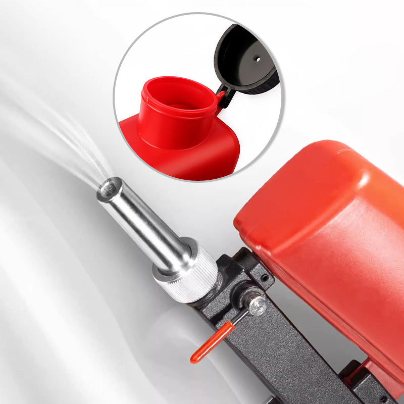 Hordozható, kézi pneumatikus homokfújó pisztoly