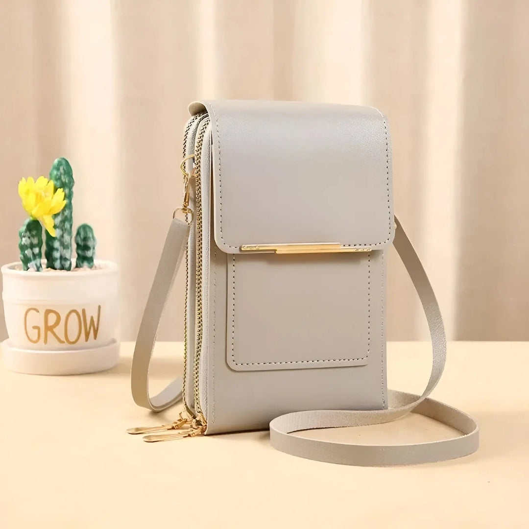 Trendi Bőr Anti-Sejteket Nők Válltáska - SecureStyle