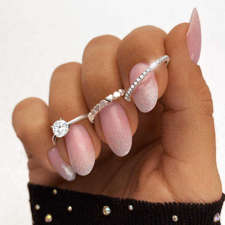 Solitaire Zirkonia Gyűrű - Elena