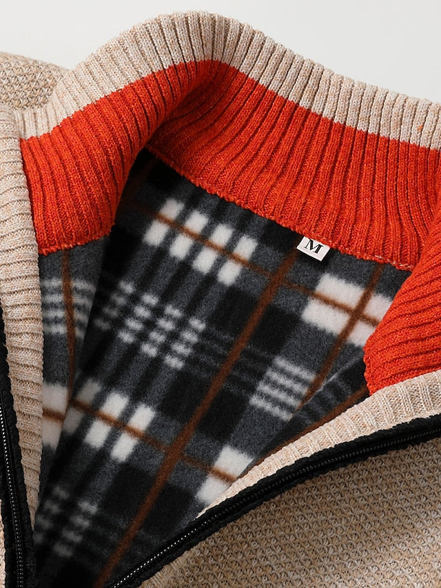 Klasszikus kötött férfi pulóver - Oscar