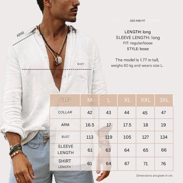 Pamut férfi ing – Elias