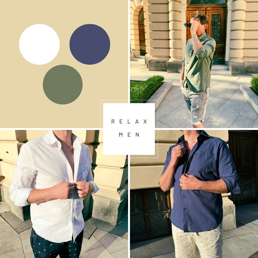 Pamut férfi ing – Elias