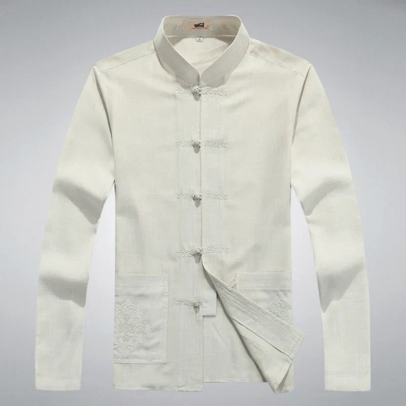 Japán Stílusú Férfi Ruházati Készlet - Hiroshi Tang Készlet