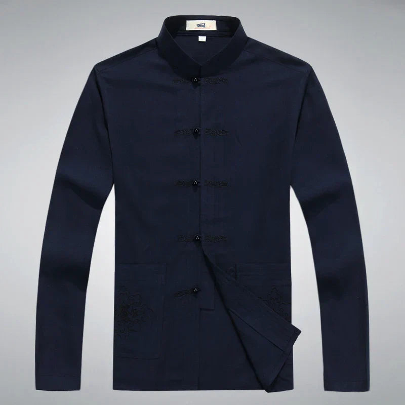 Japán Stílusú Férfi Ruházati Készlet - Hiroshi Tang Készlet