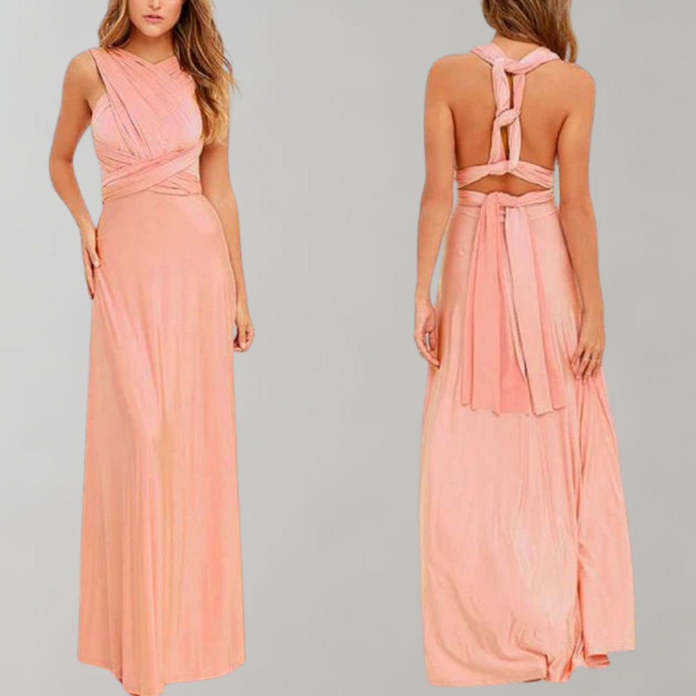 Tia - Elegáns Wrap Ruha Nőknek