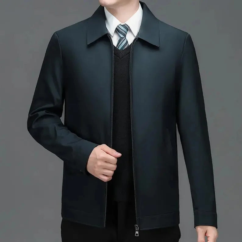 Töltött férfi télikabát poliészterből – Arvid