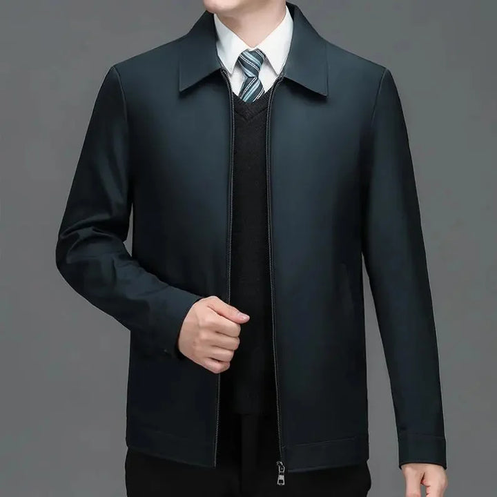 Töltött férfi télikabát poliészterből – Arvid