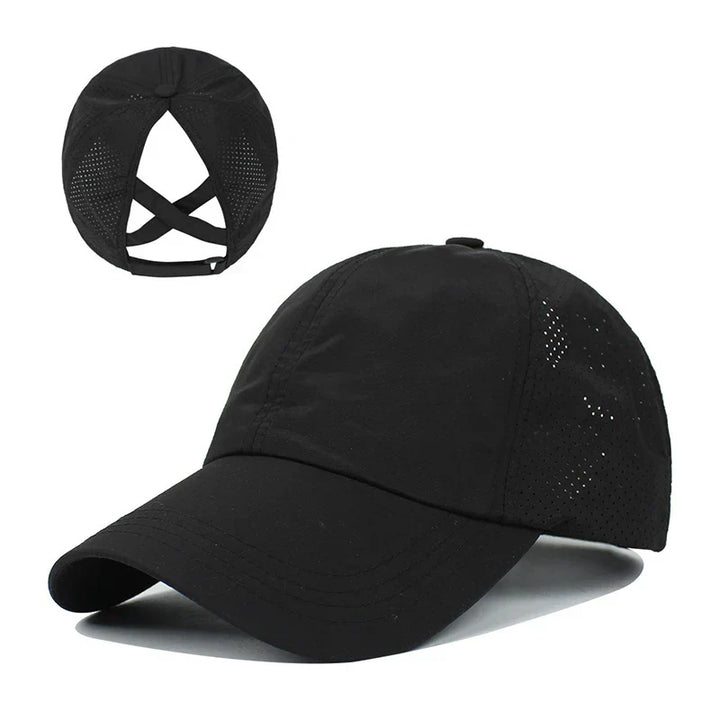Légáteresztő unisex sport-baseball sapka hálóból, állítható mérettel – AeroCap