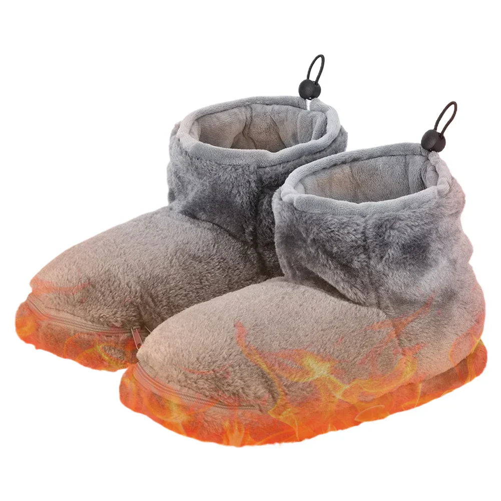Elektromos USB-papucs plüss béléssel – WarmFeet