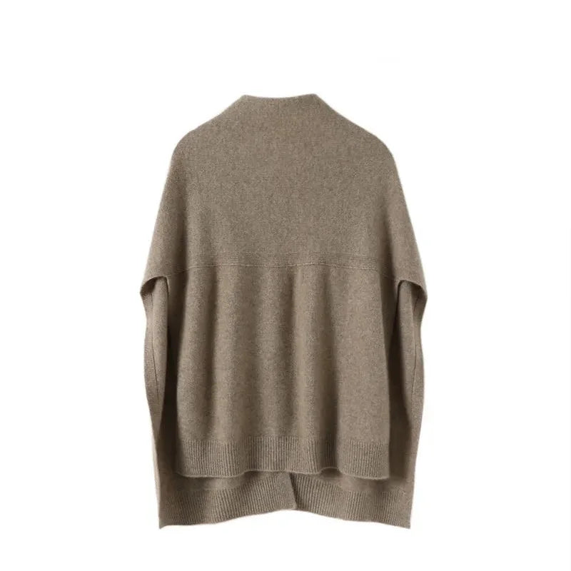 Nők kötött poncsó puha anyagból – Lorena