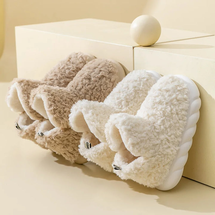 Meleg női házicipők pamutból és plüssből – CozySteps