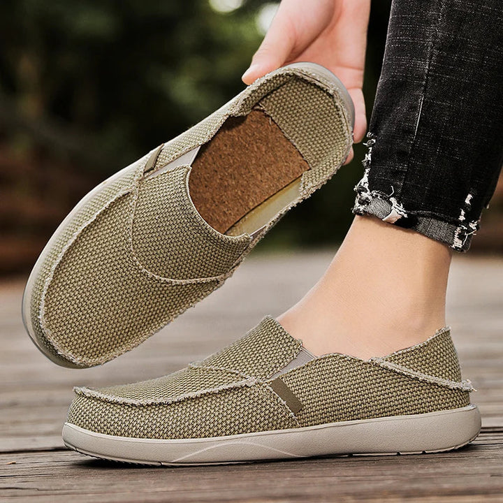 Könnyű vászoncipők férfiaknak | Lélegző nyári espadrilles - Niko