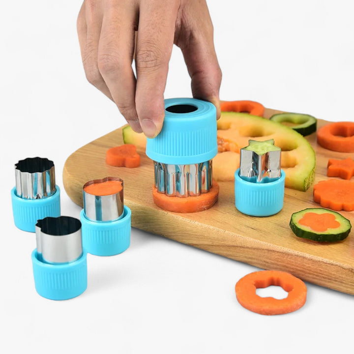 Kreatív Süti és Gyümölcs Kiszúró Készlet - StarHeart