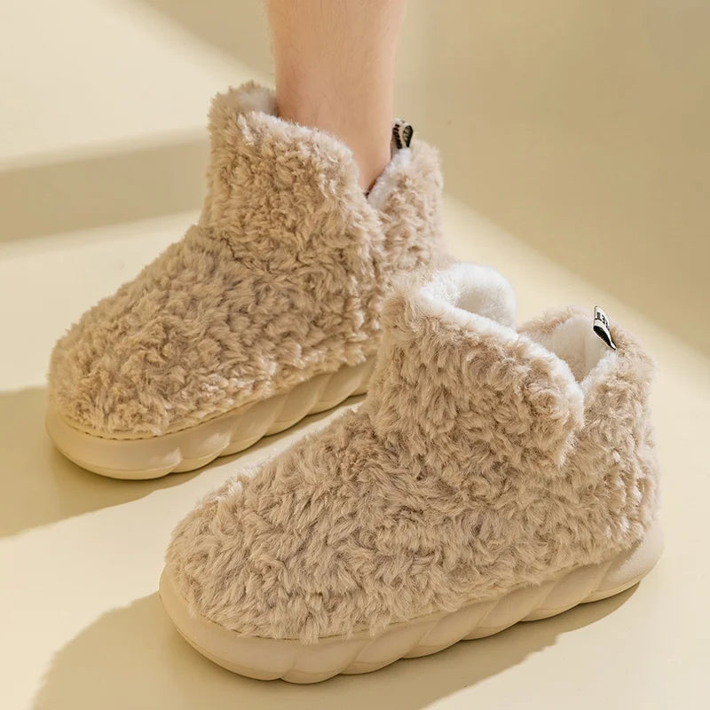 Meleg női házicipők pamutból és plüssből – CozySteps